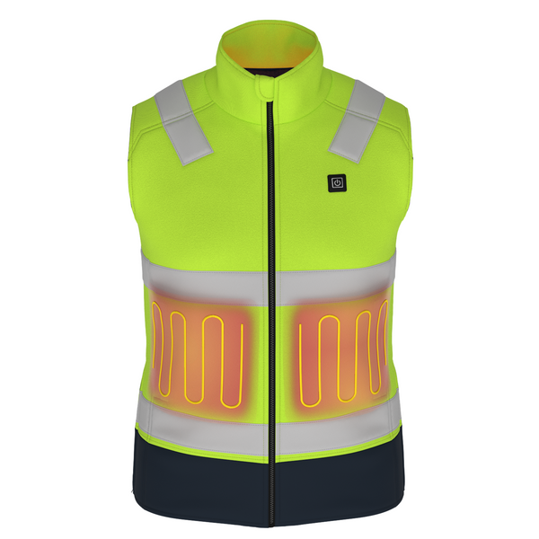 Jackoli™ High-Viz Heated Vest – Vest Only (No Battery or Charger)