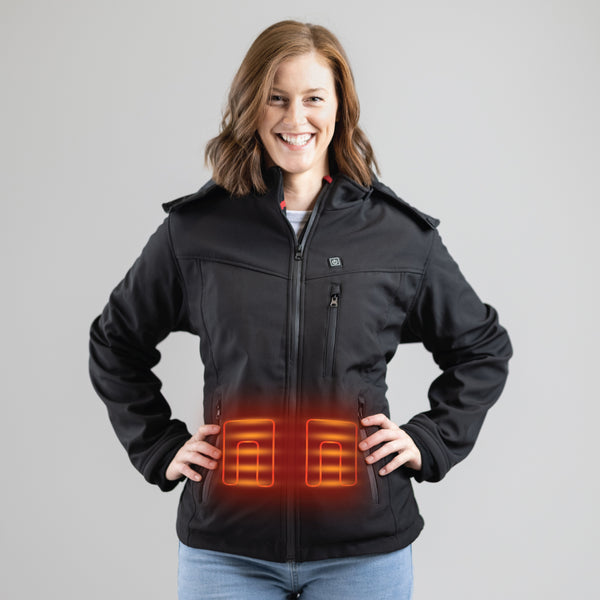 Jackoli™ Heated Jacket with 10k Battery | Black | Unisex