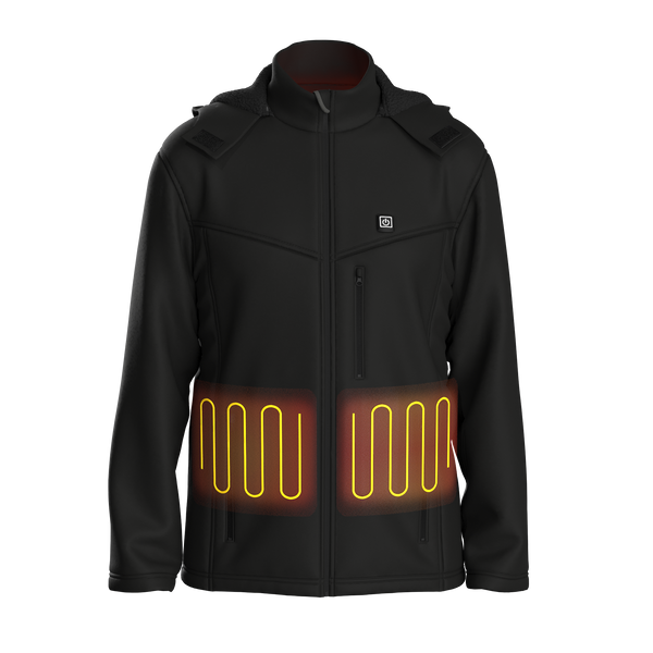 Jackoli™ Heated Jacket | Black | Unisex | No Battery or Charger