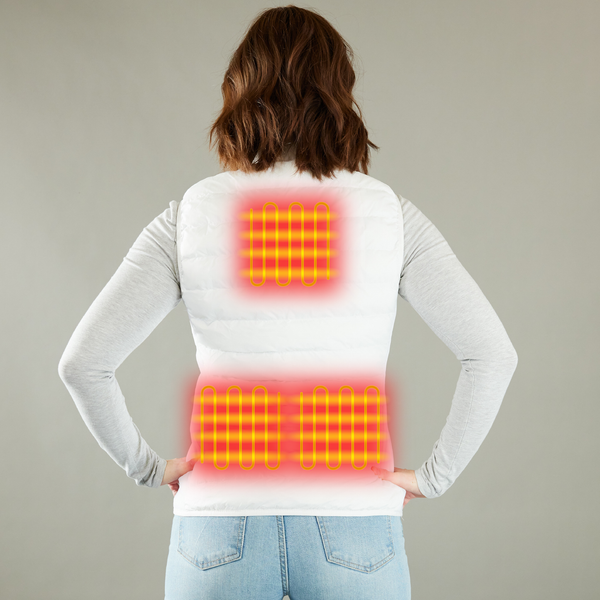 Jackoli™ Ladies Heated Vest with 10k battery + charger
