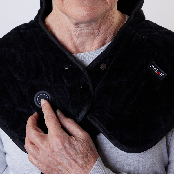 Jackoli Heated Shoulder + Neck Wrap with 2x 5k Batteries