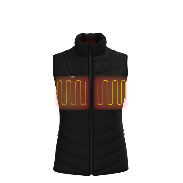 Jackoli™ Ladies Heated Vest with 10k battery + charger