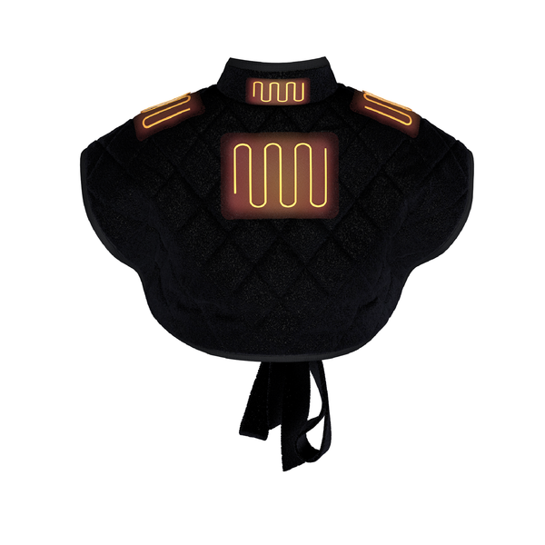 Jackoli Heated Shoulder + Neck Wrap with 2x 5k Batteries