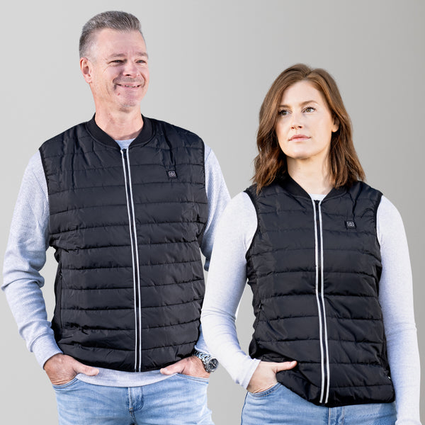 10K Upgrade | Jackoli™ Heated Vest - Black (Unisex)