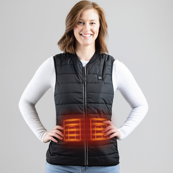 5K Standard | Jackoli™ Heated Vest - Black (Unisex) - The Heated Vest Store